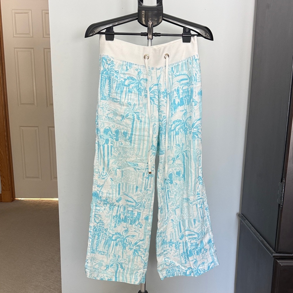 Lilly Pulitzer Linen Beach Pants